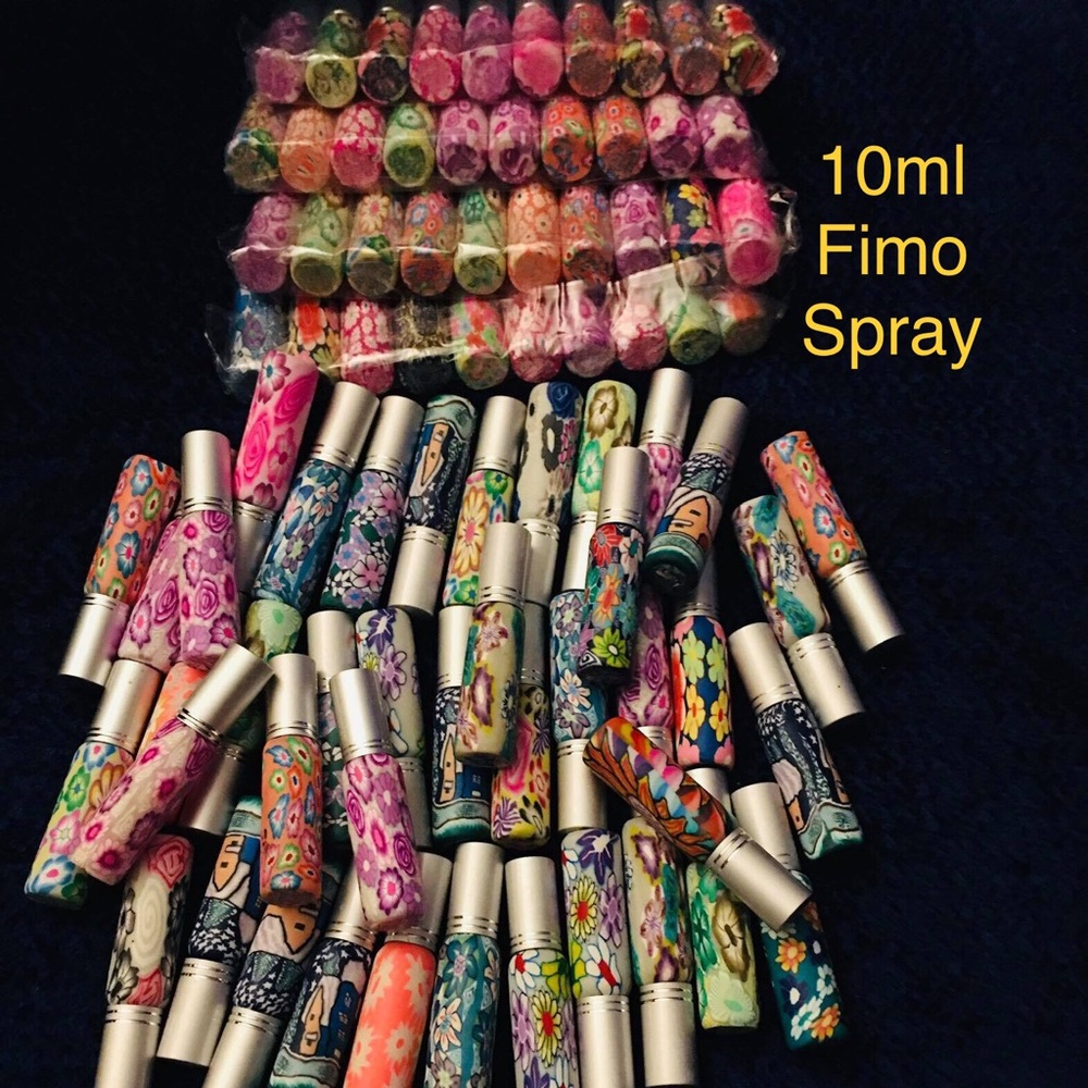 15 Qty Empty Purse Sanitizer SPRAY / Roller Bottle